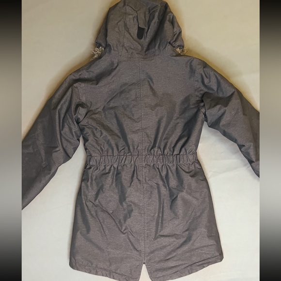 GIRLS M COLUMBIA NORDIC STRIDER WINTER JACKET/PARKA DARK GRAY - Picture 2 of 4